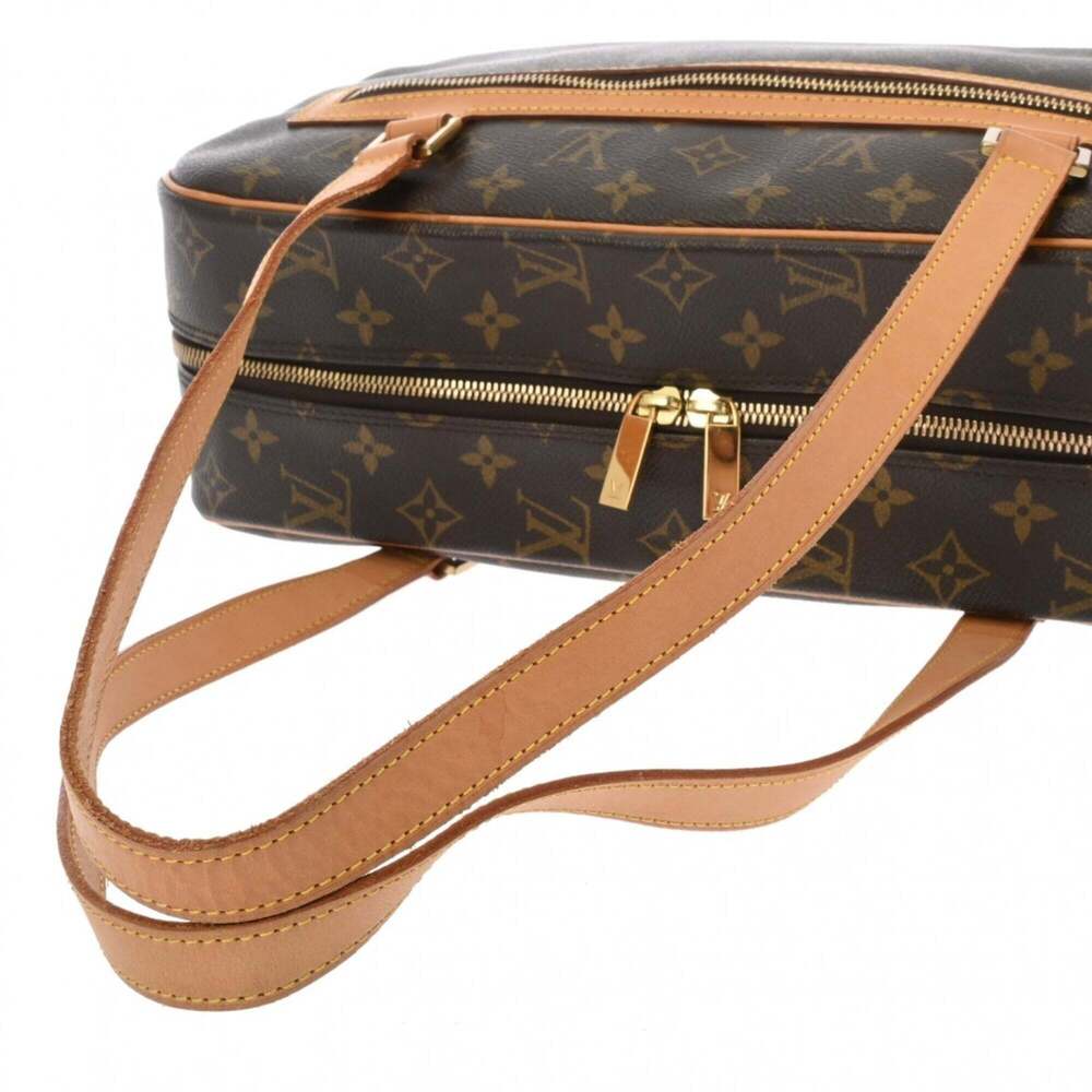 LOUIS VUITTON Brown Monogram Canvas Tote Bag - Picture 4 of 11
